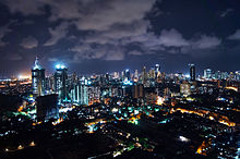 Mumbai di India malam hari. Sumber Foto: Wikipedia