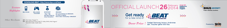 Lauching BINUS Easy Transaction (BEAT)