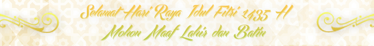 SELAMAT IDUL FITRI 1435 H