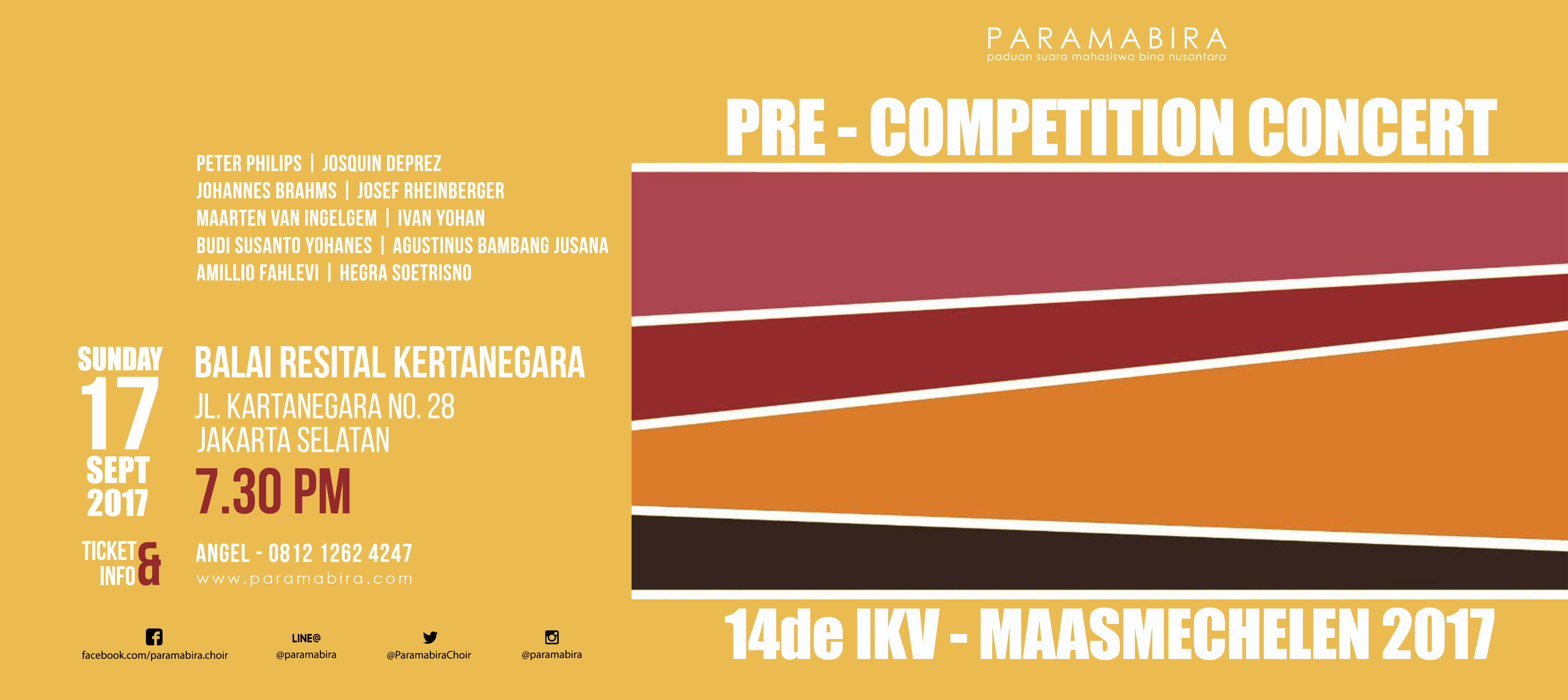 Pre-Competition Concert 14de IKV-Maasmechelen 2017 – The Road to Maasmachelen