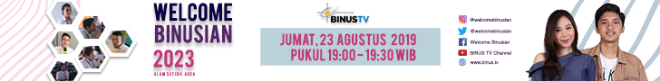 WELCOME BINUSIAN – Alam Sutera