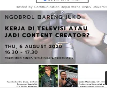 Kerja di Televisi atau Jadi Content Creator?