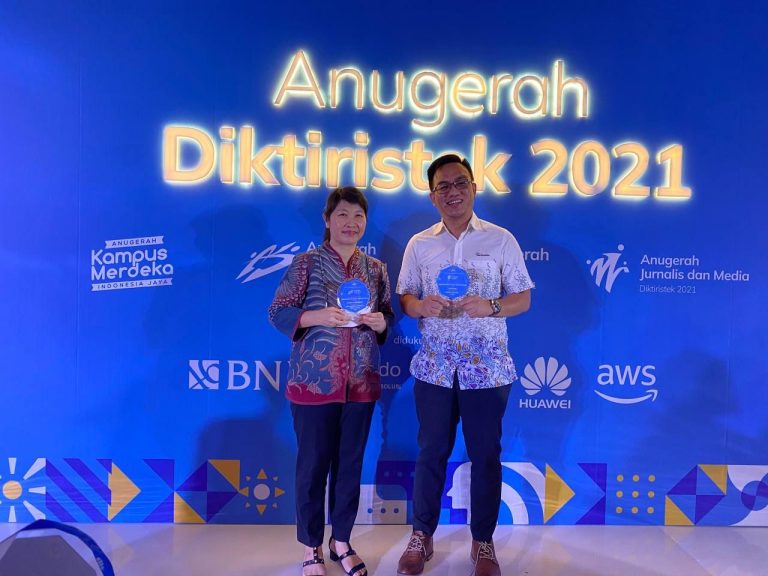BINUS University Memboyong Dua Penghargaan dalam Anugerah DiktiRistek 2021