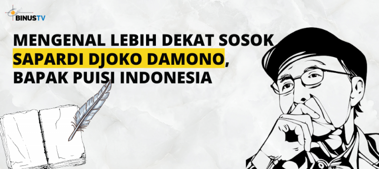 Mengenal Lebih Dekat Sosok Sapardi Djoko Damono, Bapak Puisi Indonesia