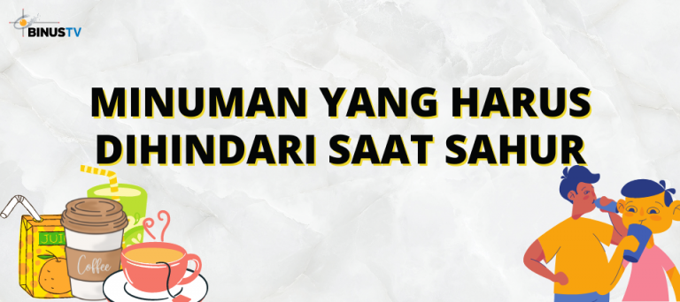 Minuman yang Harus Dihindari Saat Sahur