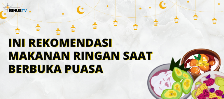 Ini Rekomendasi Makanan Ringan Saat Berbuka Puasa
