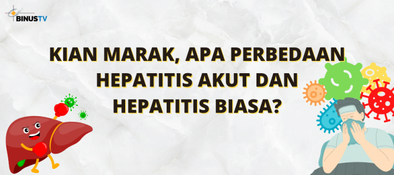 Kian Marak, Apa Perbedaan Hepatitis Akut dan Hepatitis Biasa?