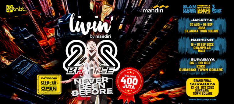 Sejarah Baru Bola Basket Indonesia, Pertempuran Seru “2×2 Battle” Berhadiah Ratusan Juta!