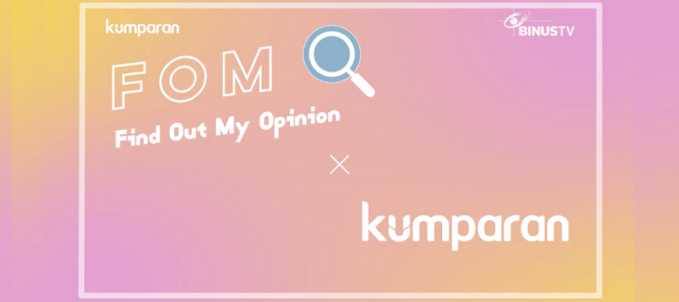 BINUS TV dan kumparan Berkolaborasi dengan Mempersembahkan Special Content Collaboration FOMO X kumparan!
