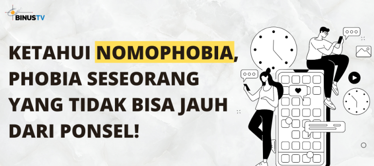 Ketahui Nomophobia, Phobia Seseorang yang tidak bisa Jauh dari Ponsel!