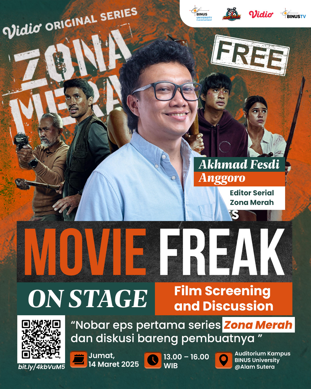 Movie Freak on Stage
