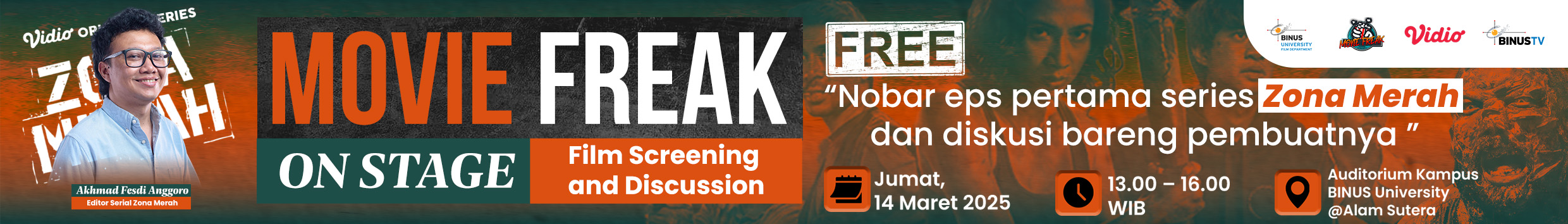 Movie Freak on Stage