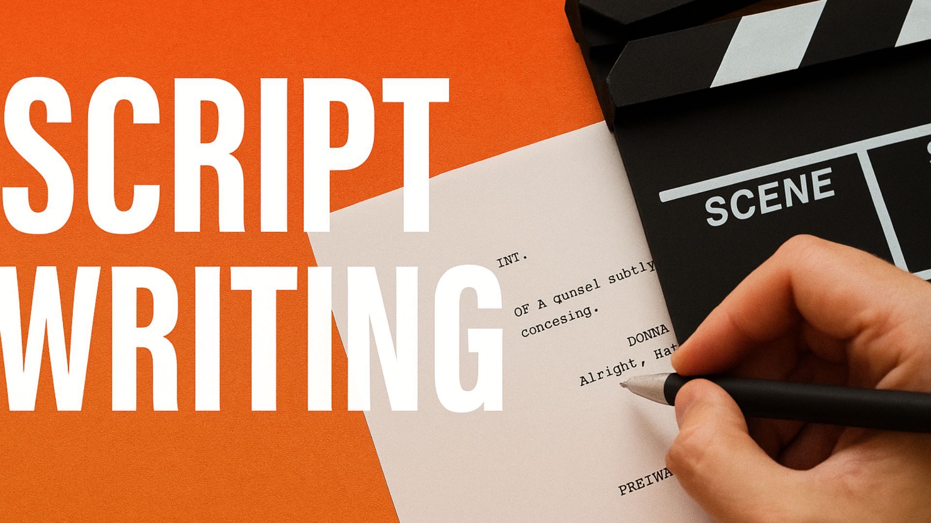 Script Writing PART 1