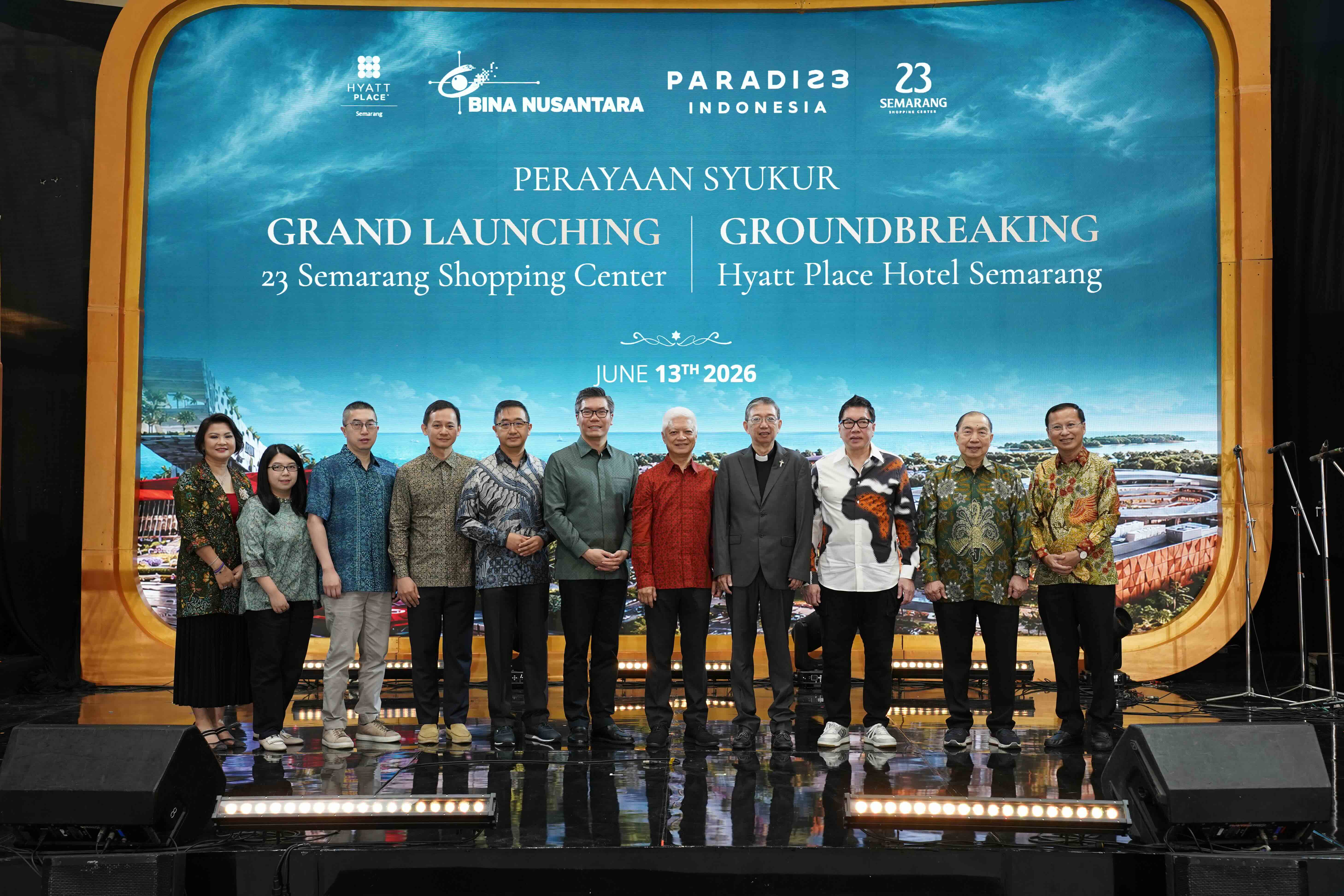 PARADISE INDONESIA dan BINUS Resmikan 23 Semarang Shopping Center, Hadirkan Destinasi Lifestyle Baru yang Berkelanjutan