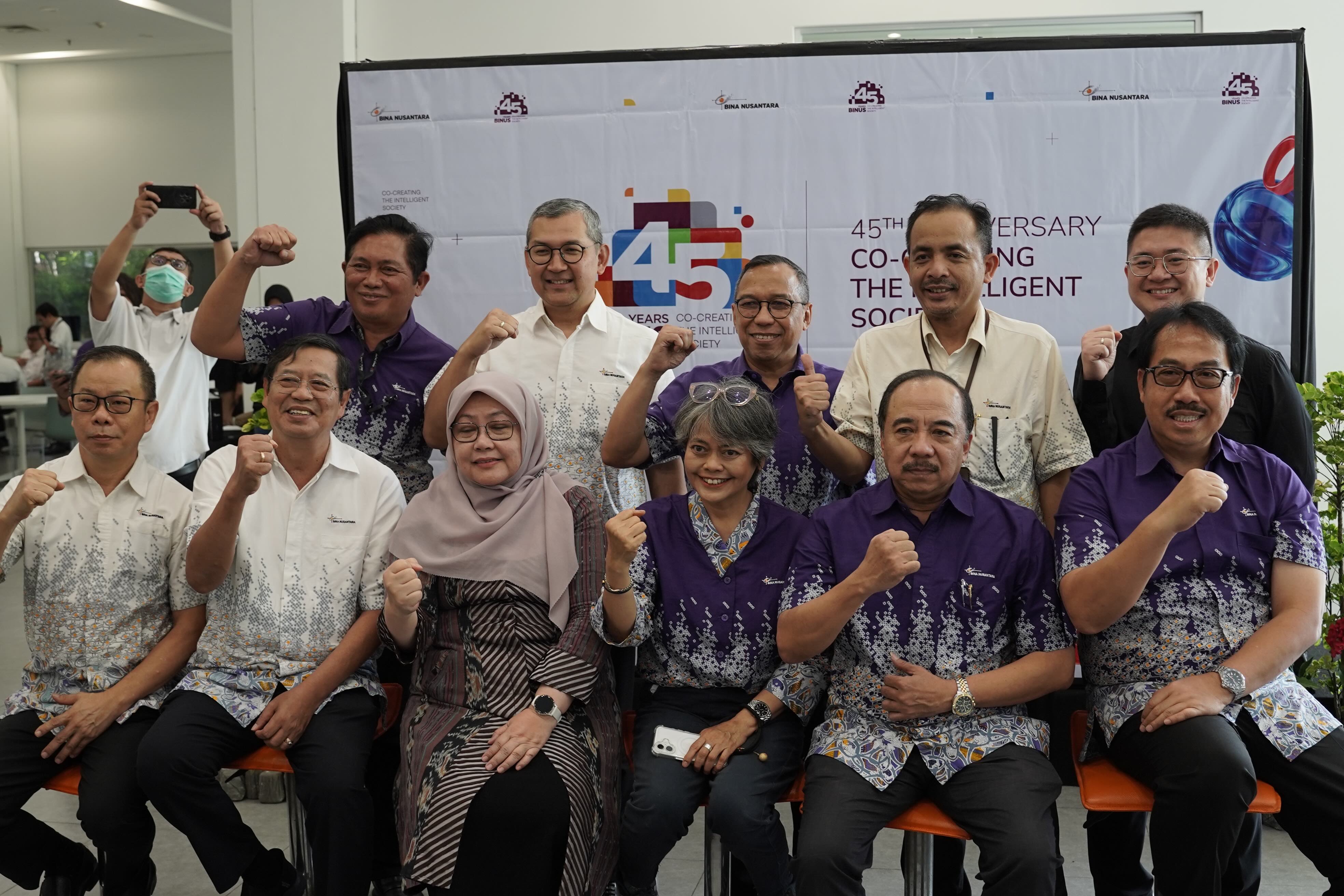 Rayakan 45 Tahun, Dewan Guru Besar BINUS University Perkenalkan Gagasan AI for Life untuk Masa Depan Indonesia