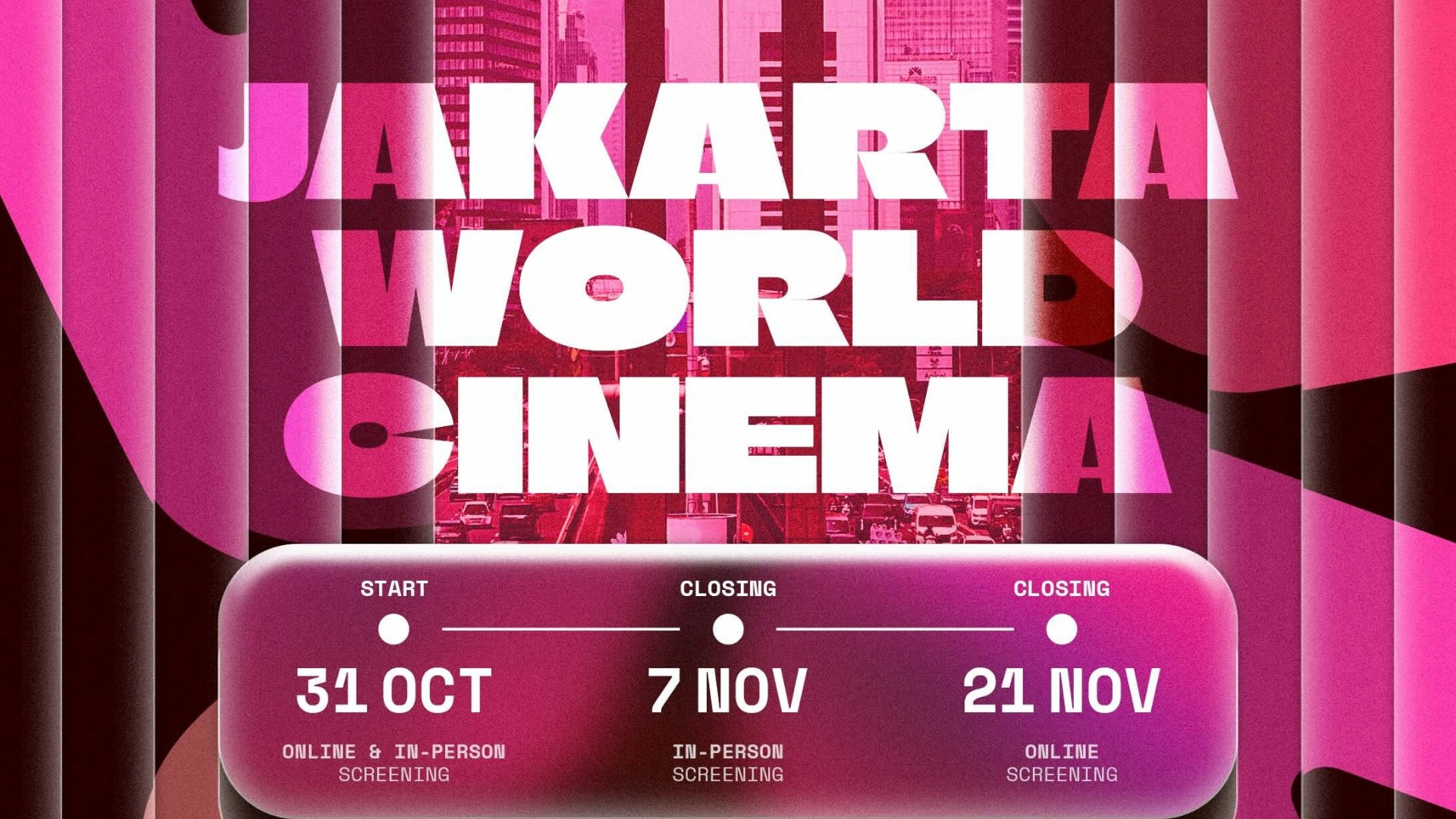 Jakarta World Cinema 2026 Hadirkan 207 Film dari 69 Negara